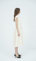SIXDO Woven Flared Dress for Women